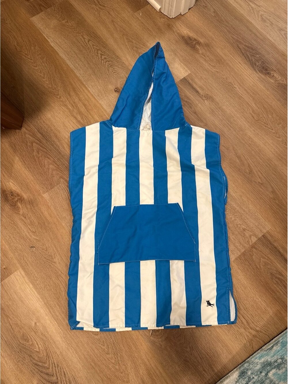 Dock and bay blue striped towel size 7 to 10